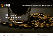 Tablet Screenshot of ciscoscoffee.com.au